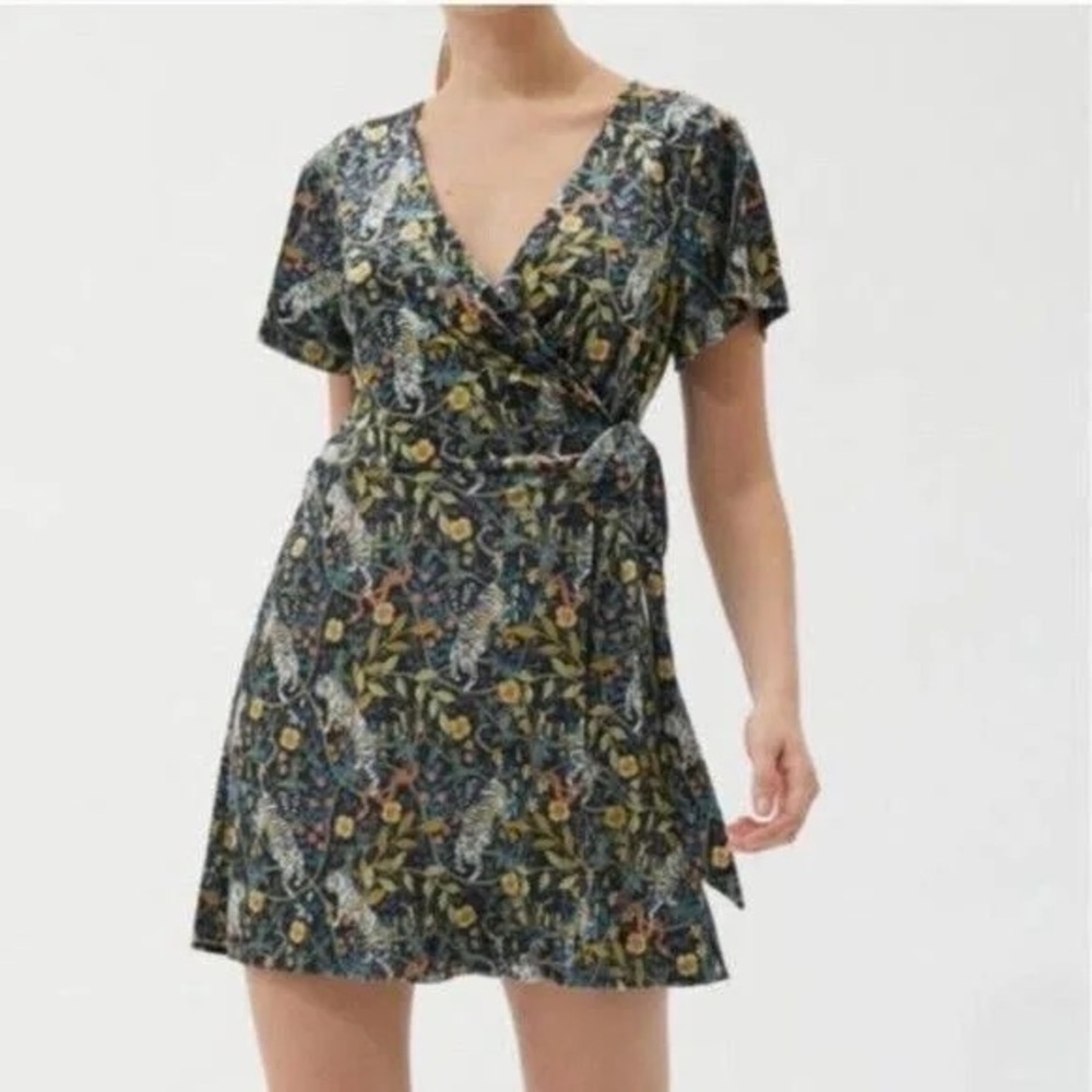 Urban Outfitters Floral Wrap Dress